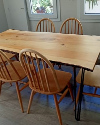 Reyhan-Ahşap Masa Sandalye Takım